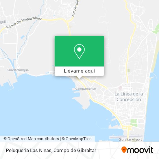 Mapa Peluqueria Las Ninas