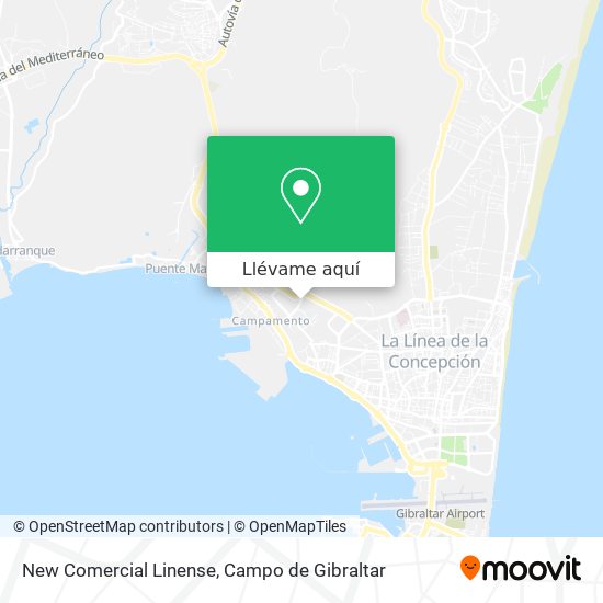 Mapa New Comercial Linense