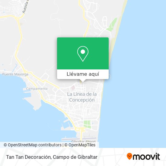 Mapa Tan Tan Decoración