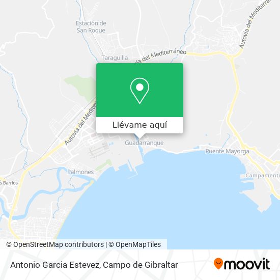 Mapa Antonio Garcia Estevez