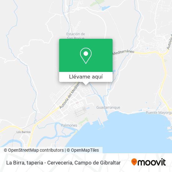 Mapa La Birra, taperia - Cerveceria