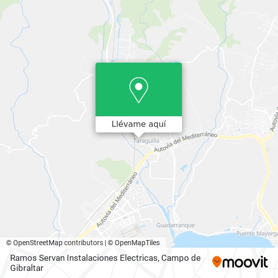 Mapa Ramos Servan Instalaciones Electricas