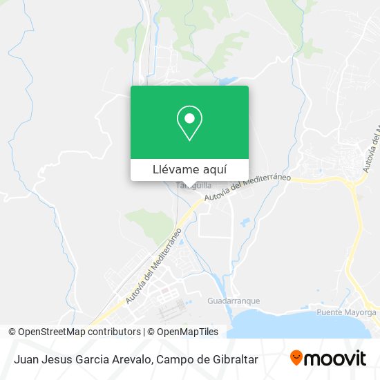 Mapa Juan Jesus Garcia Arevalo
