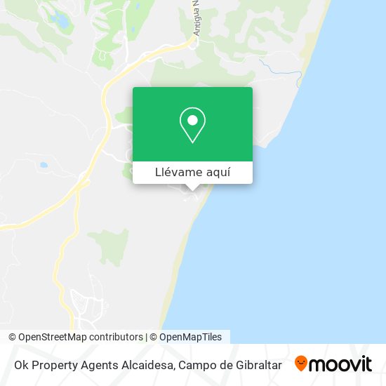 Mapa Ok Property Agents Alcaidesa