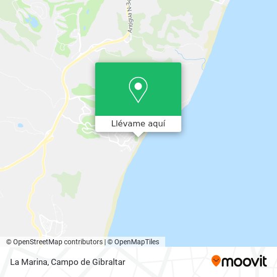 Mapa La Marina