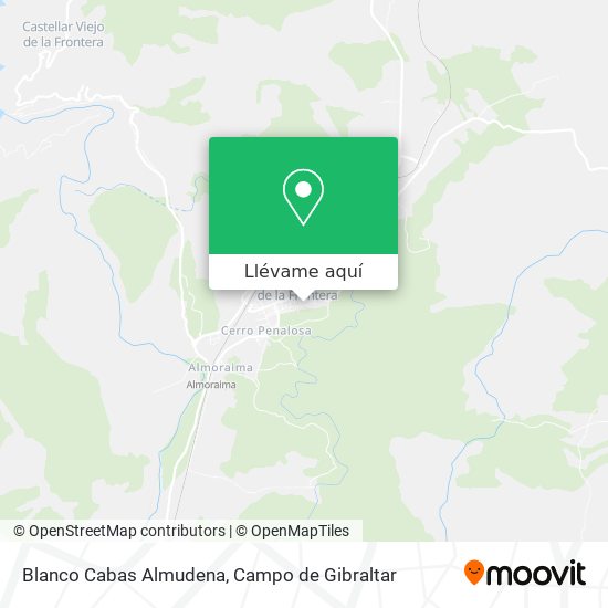 Mapa Blanco Cabas Almudena