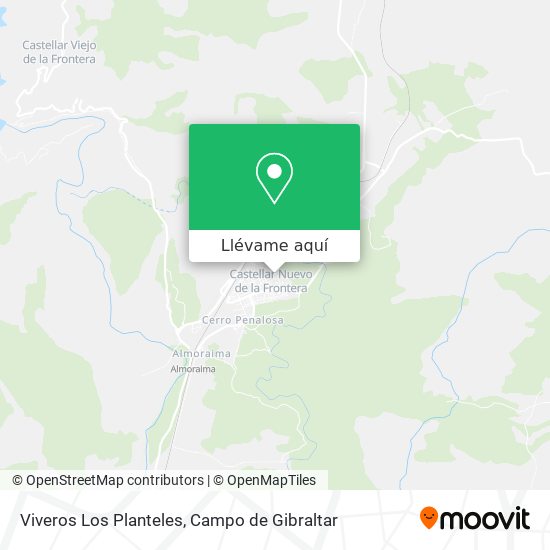 Mapa Viveros Los Planteles