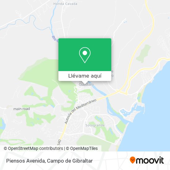 Mapa Piensos Avenida