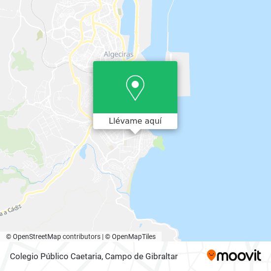 Mapa Colegio Público Caetaria