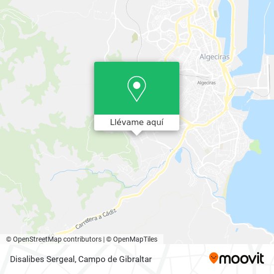Mapa Disalibes Sergeal