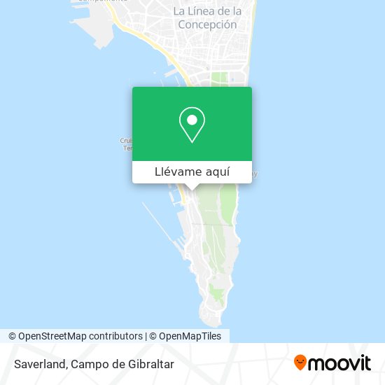 Mapa Saverland