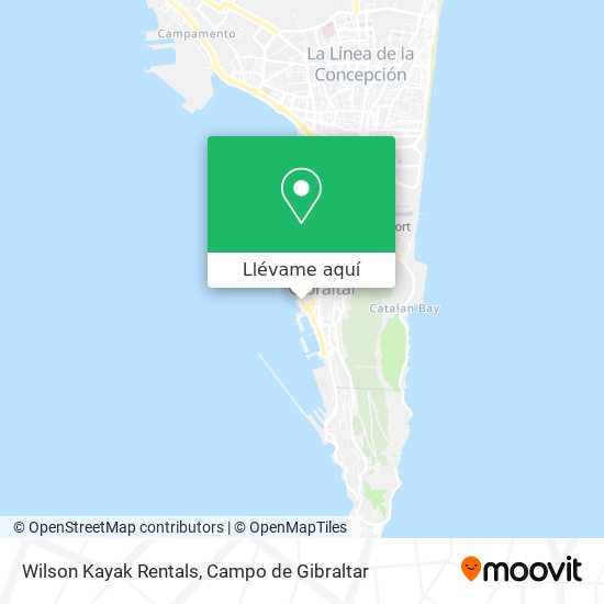 Mapa Wilson Kayak Rentals