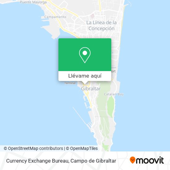 Mapa Currency Exchange Bureau