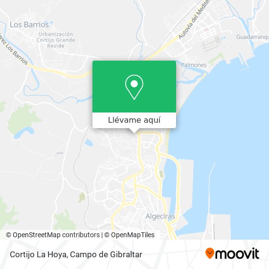 Mapa Cortijo La Hoya