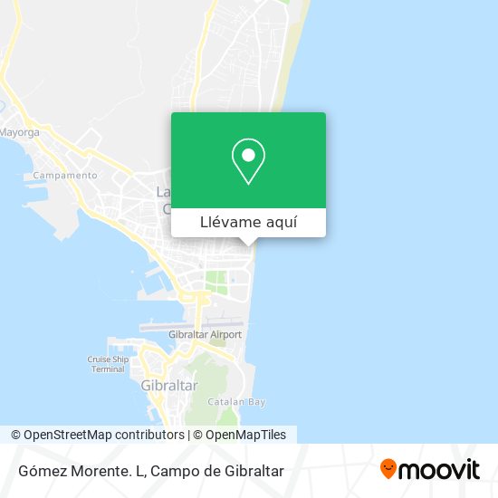 Mapa Gómez Morente. L