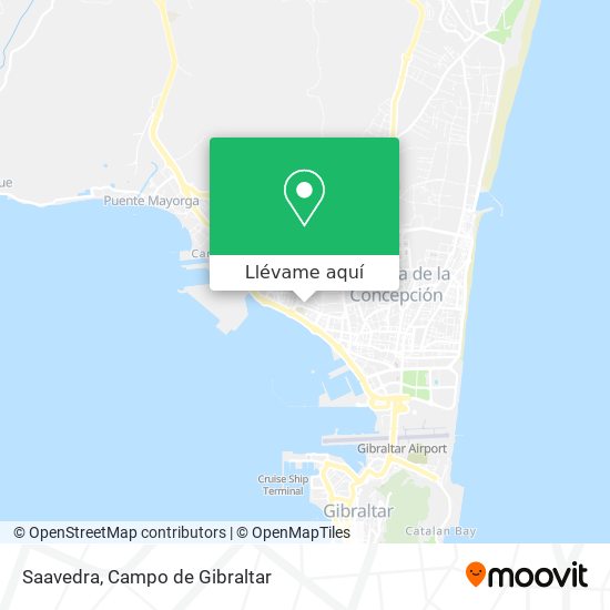 Mapa Saavedra