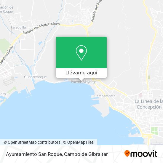 Mapa Ayuntamiento San Roque