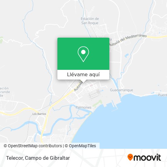 Mapa Telecor