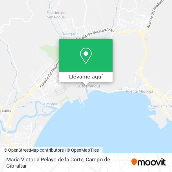 Mapa Maria Victoria Pelayo de la Corte