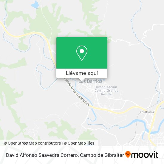 Mapa David Alfonso Saavedra Correro