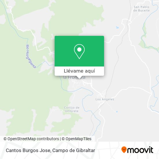 Mapa Cantos Burgos Jose