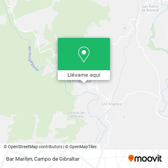 Mapa Bar Marilyn