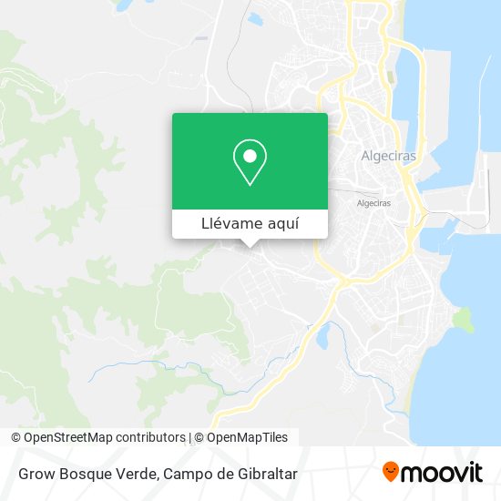 Mapa Grow Bosque Verde
