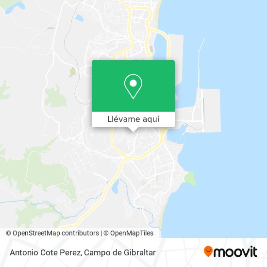 Mapa Antonio Cote Perez