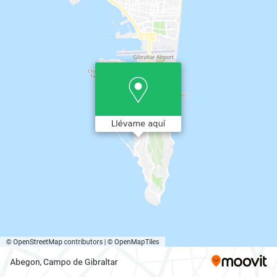Mapa Abegon
