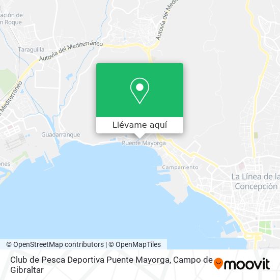 Mapa Club de Pesca Deportiva Puente Mayorga