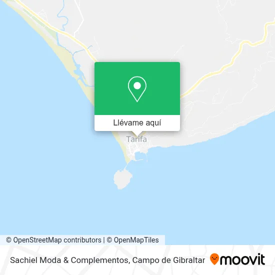 Mapa Sachiel Moda & Complementos