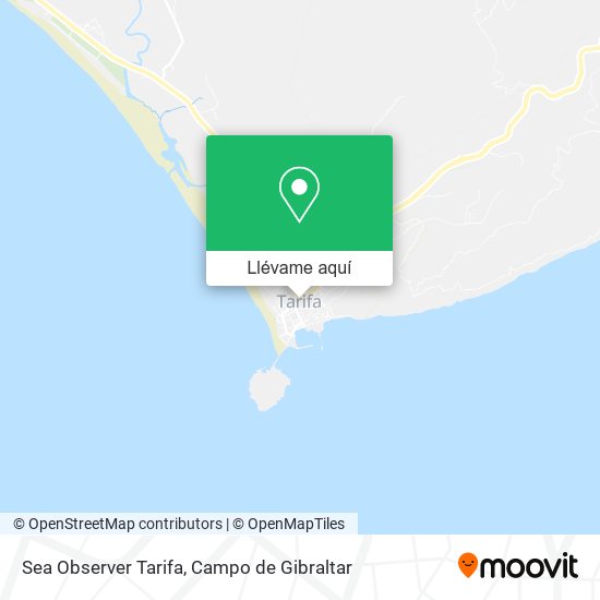 Mapa Sea Observer Tarifa