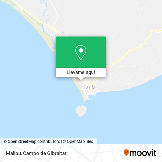 Mapa Malibu