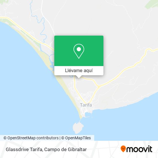 Mapa Glassdrive Tarifa