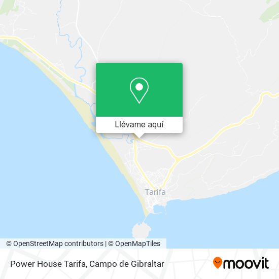 Mapa Power House Tarifa