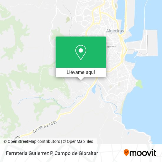 Mapa Ferreteria Gutierrez P