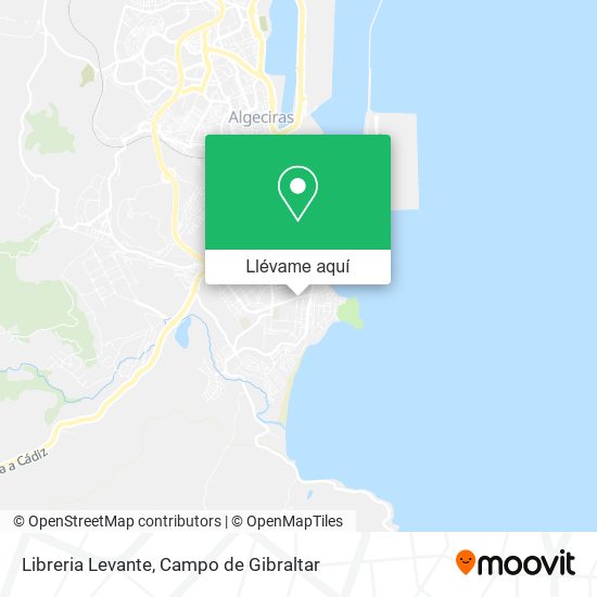 Mapa Libreria Levante