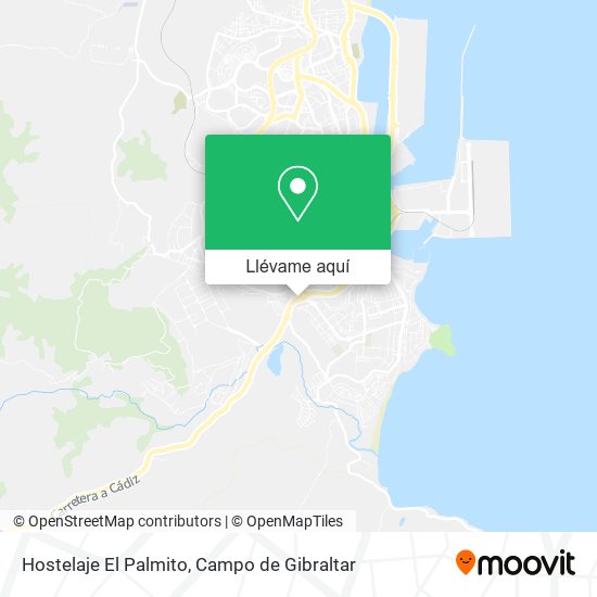 Mapa Hostelaje El Palmito
