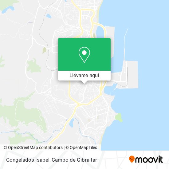 Mapa Congelados Isabel