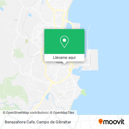 Mapa Benazahora Cafe