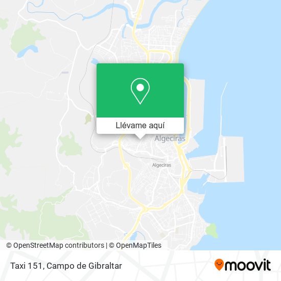 Mapa Taxi 151