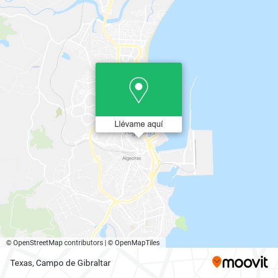 Mapa Texas
