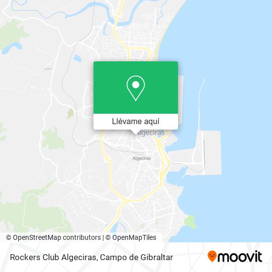 Mapa Rockers Club Algeciras