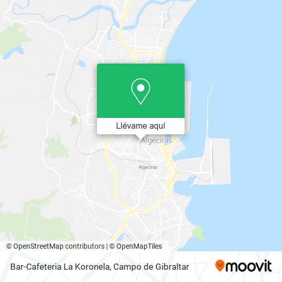 Mapa Bar-Cafeteria La Koronela