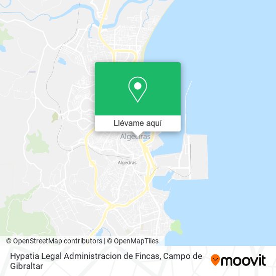 Mapa Hypatia Legal Administracion de Fincas
