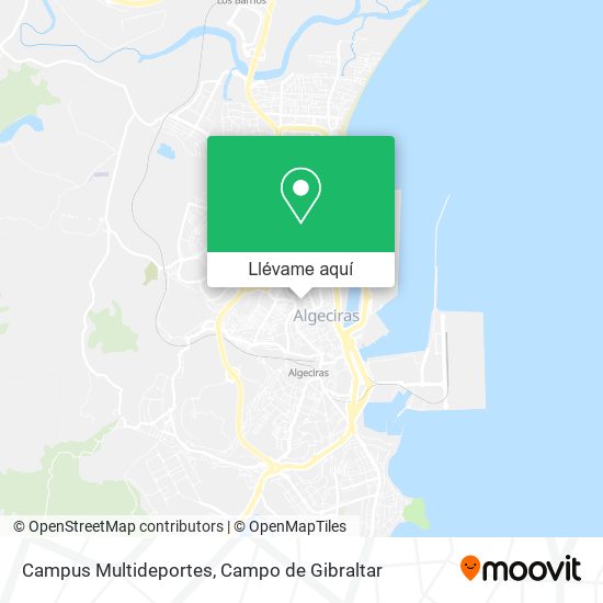 Mapa Campus Multideportes