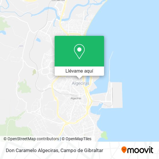 Mapa Don Caramelo Algeciras