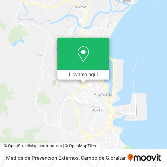 Mapa Medios de Prevencion Externos