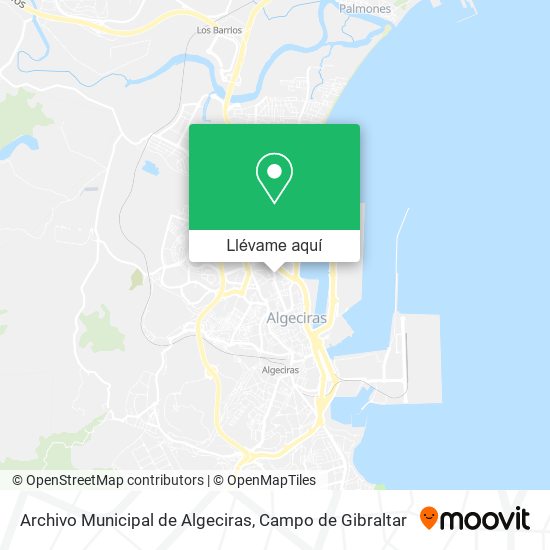 Mapa Archivo Municipal de Algeciras