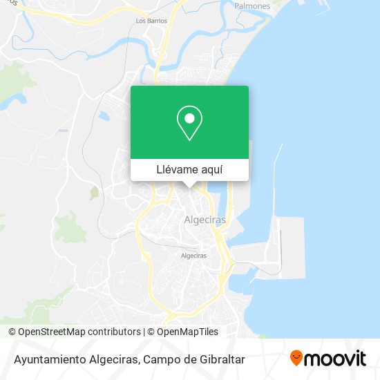 Mapa Ayuntamiento Algeciras